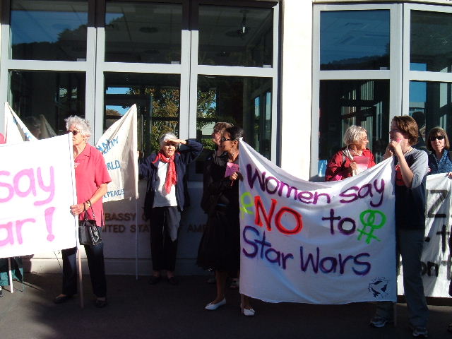 Women Say NO to War, 8 March, in Wellington