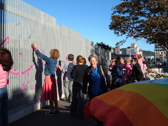 Women Say NO to War, 8 March, in Wellington